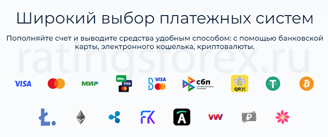 Карты и платежи для торговых платформ